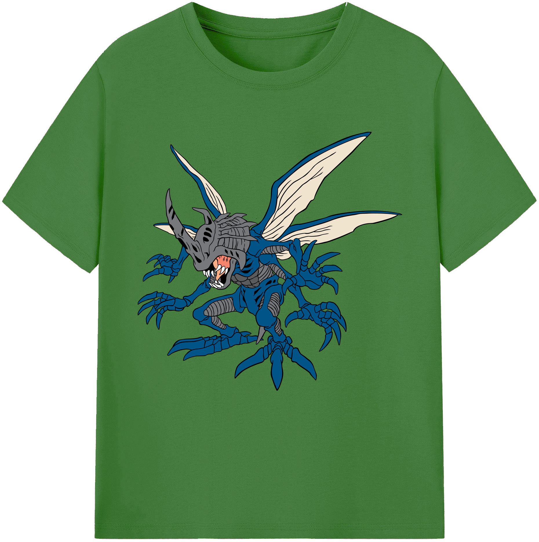 （画像用） Digimon デジタルモンスター/デジモン レディースカジュアルプリントTシャツ（綿100％）